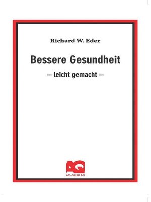 cover image of Bessere Gesundheit